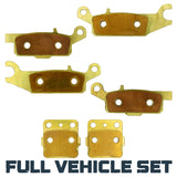 Yamaha Raptor 250 2008-2013 Brass Brake Pad Set