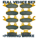 Yamaha Rhino 700 2008-2013 Ceramic Brake Pad Set