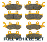 Traild Yamaha Wolverine 700/850/1000 2016-2026 Ceramic Brake Pad Set
