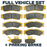Traild Yamaha Wolverine RMAX2/RMAX4 2021-2024 Ceramic Brake Pad Set with Parking Brake