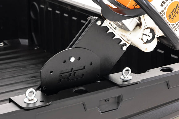 Chainsaw Carrier Bed Side Mount | Multiple Makes & Models (Polaris/Can-Am) by Rough Country