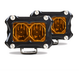 Heretic BA-2 Amber LED Pod Light - 2 Pack