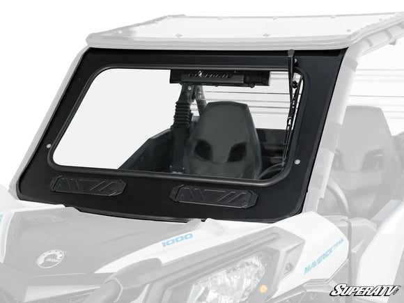 SuperATV Heavy Duty Nerf Bars For Can-Am Commander 800/1000 (2010-2014) – Black Powder Coat