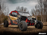 SuperATV CAN-AM MAVERICK X3 SIDEWINDER A-ARMS—1.5" FORWARD OFFSET