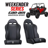 "Weekender" Series Pair of Front Suspension Bucket Seats Maverick Sport (2019-2025)