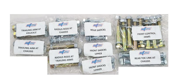 CT Raceworx Polaris Pro R/Turbo R Suspension Hardware Kit