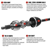 BRP Performance CV Axle - Rear Right or Rear Left 64"
