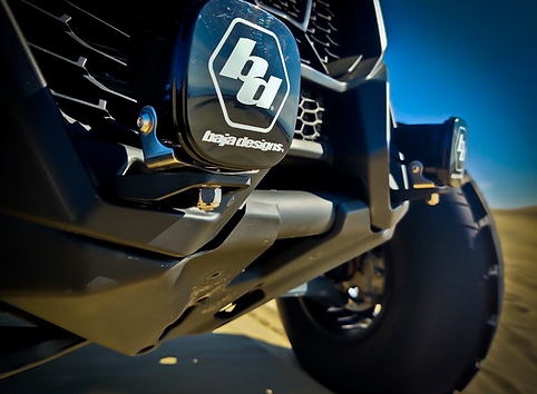 XRC/XMR Bumper with RG-5 Pod Lights {CAN-AM} Amber / Raw Can Am 2006-2012 Gen1 アウトランダー/レネゲード フロントライト ウォートッグヘビーデューティー CVアクスル