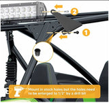 EMP Kawasaki KRX DUAL COLOR 40" LED Light Bar Kit (Plug and Play) Green and White