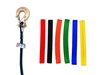 JM Rigging 1/4" Black Pure Dyneema SK78 Winch Line w Protective Sleeve and Hook