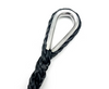 JM Rigging 1/4" Black Pure Dyneema SK78 Winch Line w Protective Sleeve