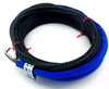 JM Rigging 1/4" Black Pure Dyneema SK78 Winch Line w Protective Sleeve and Hook