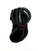 JM Rigging 1/2" x 20FT Kinetic Recovery Rope BLK Coated w/ 8" Eyes & BLK Protective Sleeve (10,000 lbs)