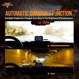 Auxbeam - BC60 6 GANG LED SWITCH PANEL, OFF ROAD LIGHT CONTROLLER (BLUE)