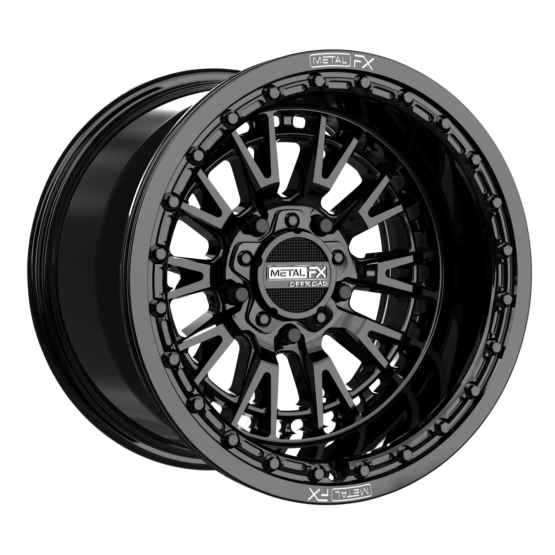 Metal FX Slayer R Beadlock | Gloss Black – Pro UTV Parts