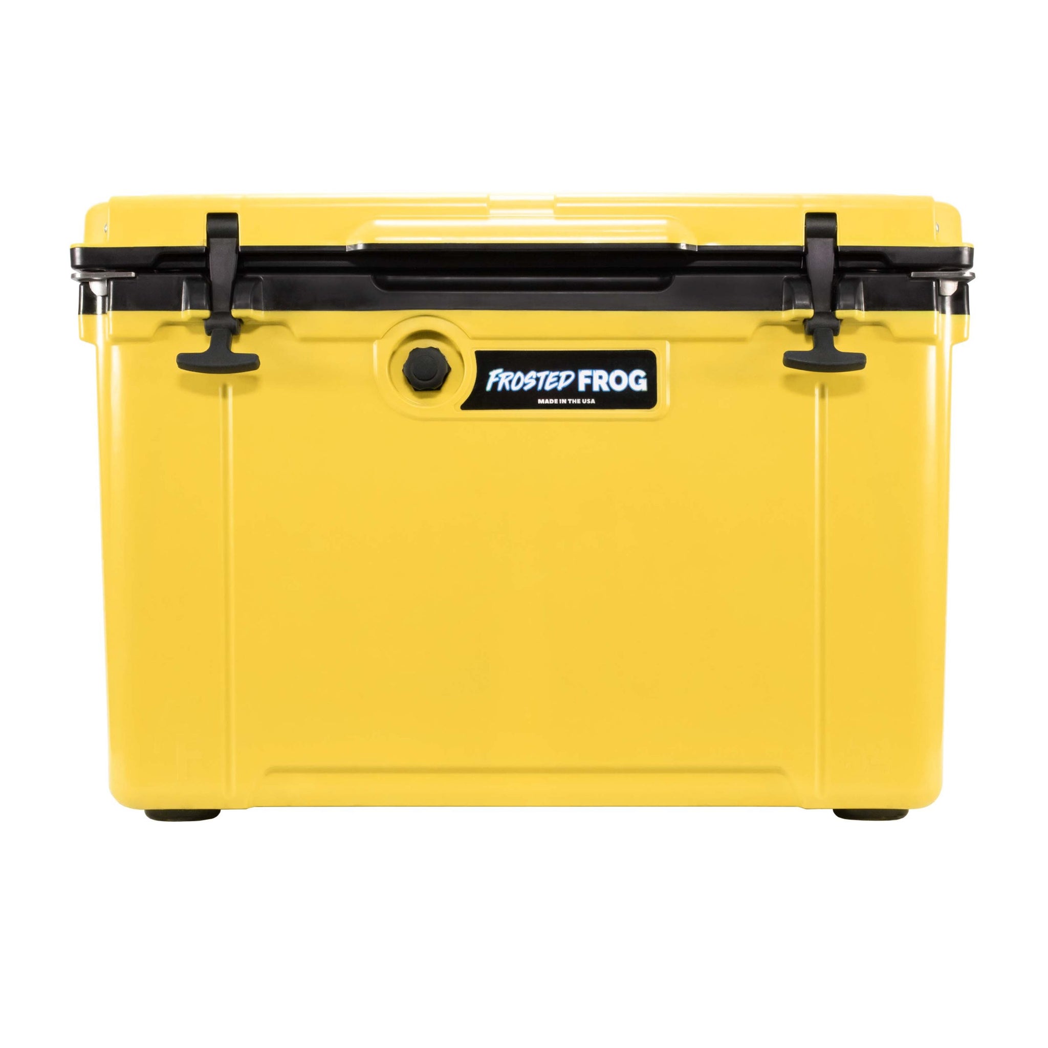 Frosted Frog USA MADE 54 QT Cooler Hyper-Light – Yellow and Black