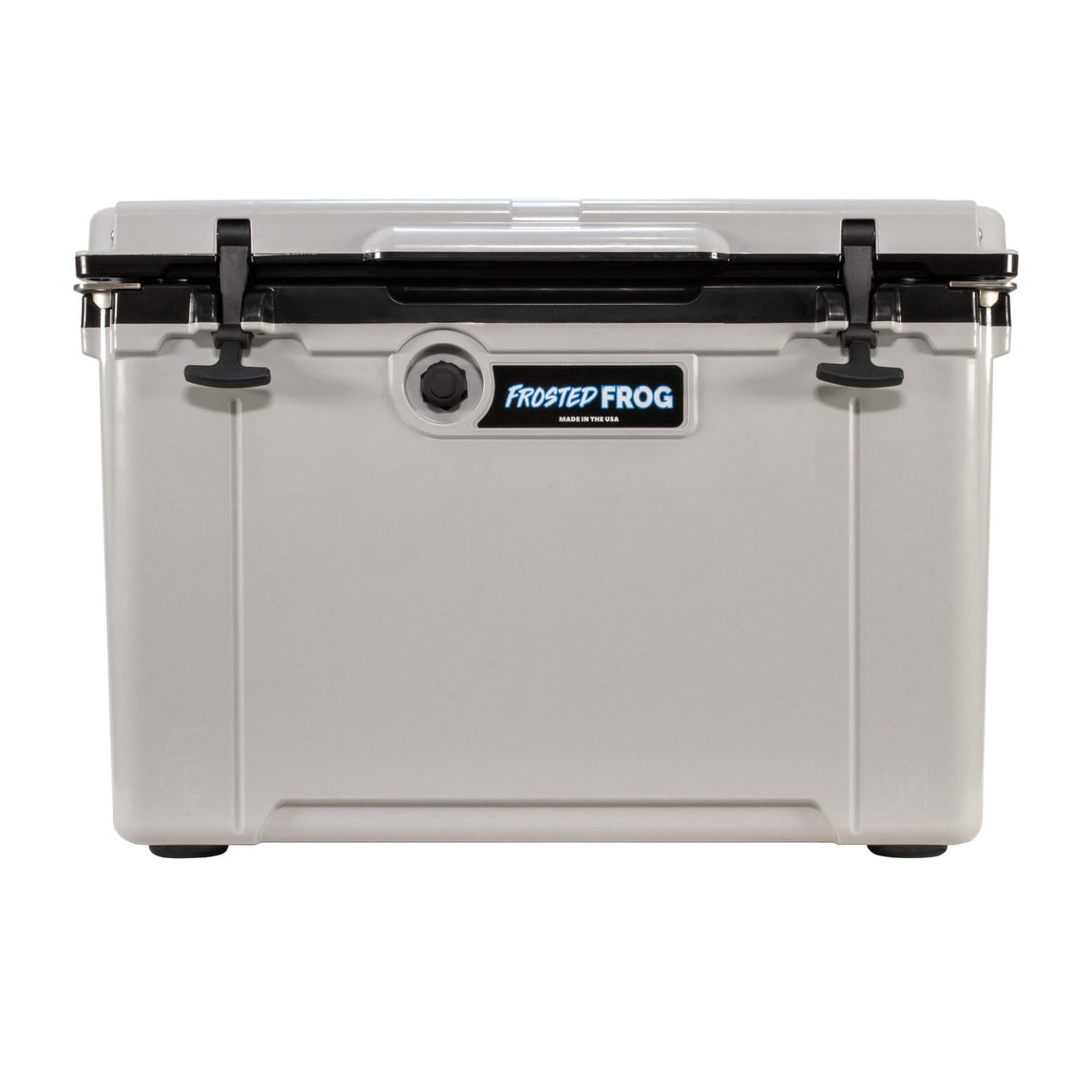 Frosted Frog USA MADE 54 QT Cooler Hyper-Light – Gray and Black