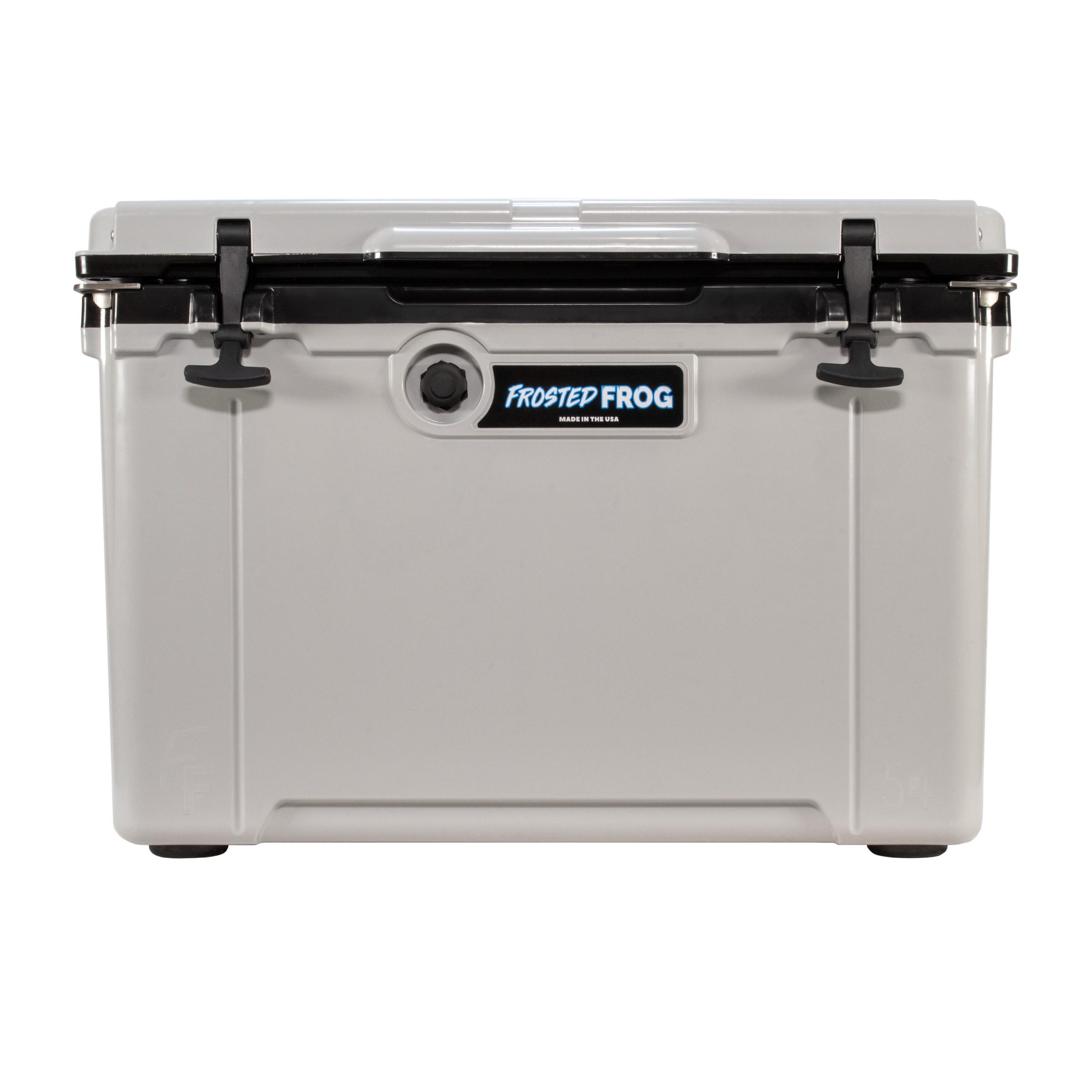 Frosted Frog USA MADE 54 QT Cooler Hyper-Light – Gray and Black