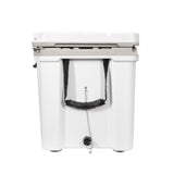 Frosted Frog USA MADE 54 QT Cooler Hyper-Light – White and Gray, 54 Quart