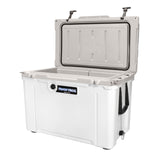 Frosted Frog USA MADE 54 QT Cooler Hyper-Light – White and Gray, 54 Quart