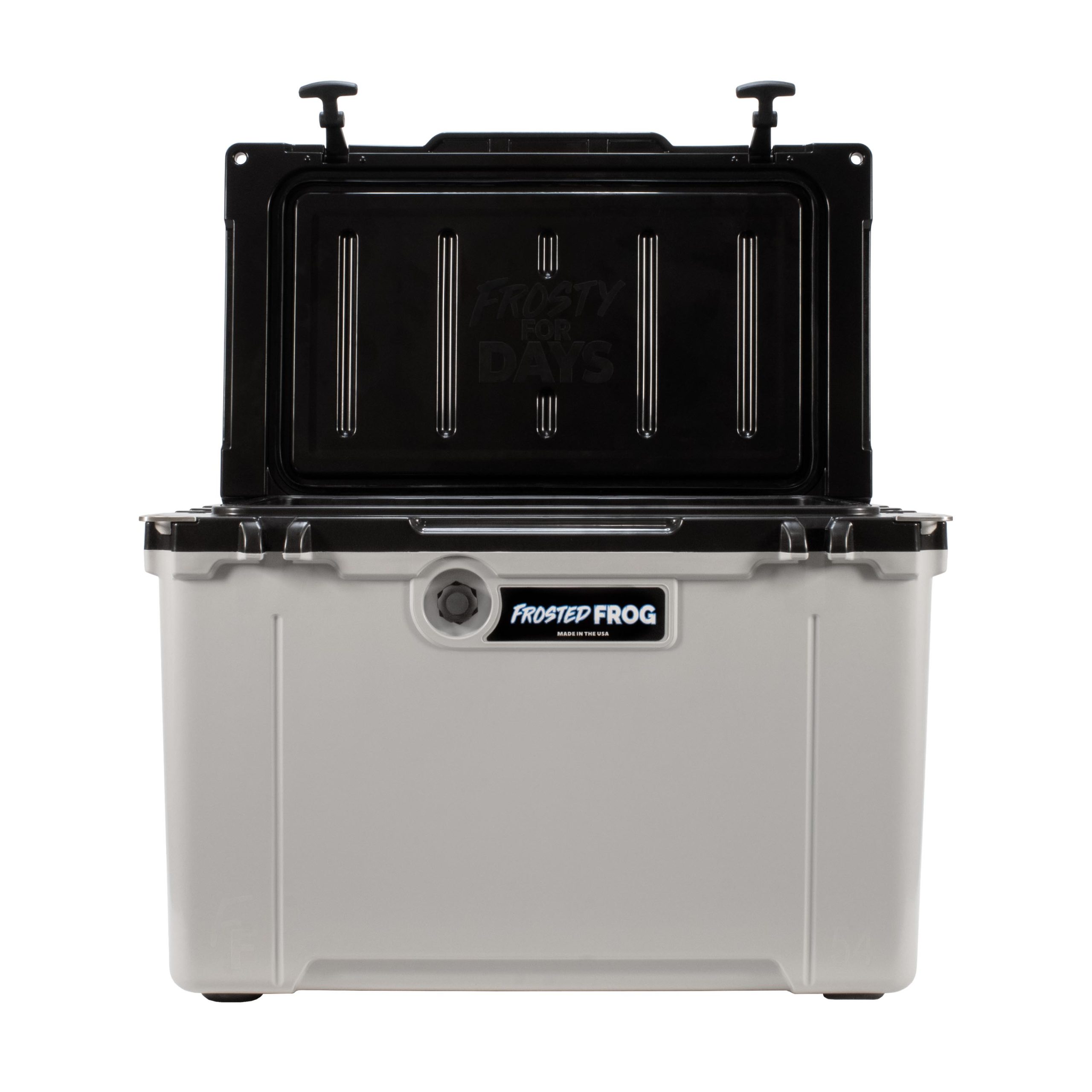 Frosted Frog USA MADE 54 QT Cooler Hyper-Light – Gray and Black