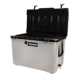 Frosted Frog USA MADE 54 QT Cooler Hyper-Light – Gray and Black Cooler, 54 Quart