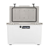 Frosted Frog USA MADE 54 QT Cooler Hyper-Light – White and Gray, 54 Quart