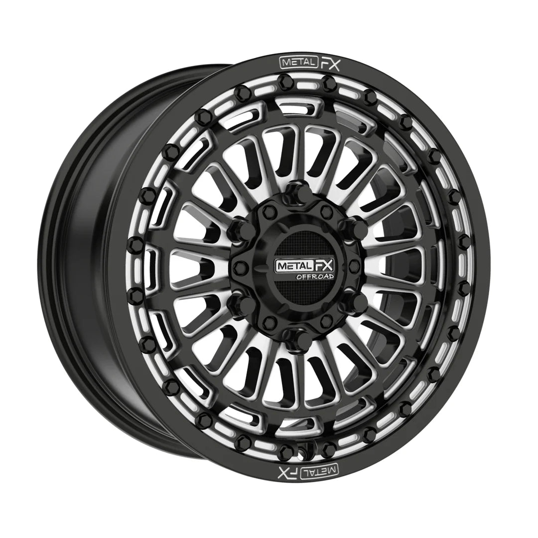 Metal FX DELTA 6R BEADLOCK | SATIN BLACK CONTRAST CUT – Pro UTV Parts