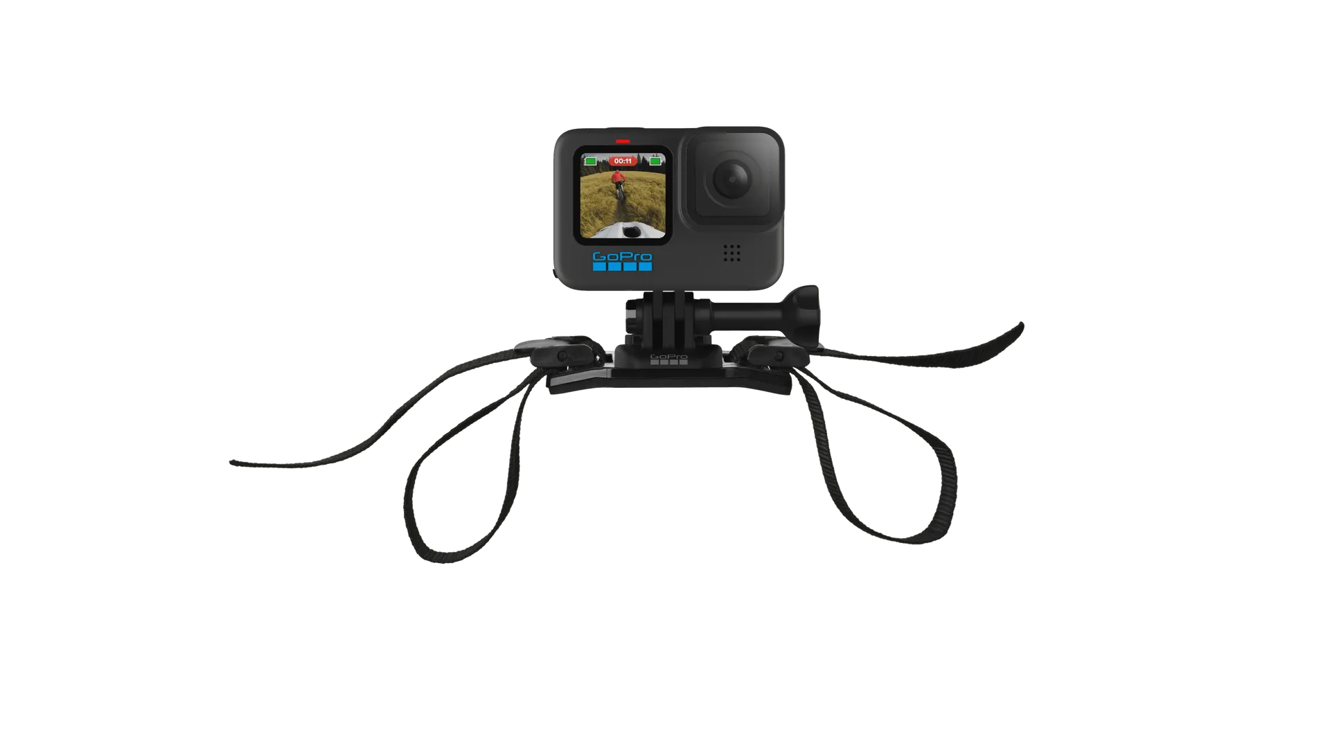 bike and kayak helmet GoPro Vented Helmet Strap Mount Adjustable Strap for Bike, Ski, Kayak – Pro UTV Parts