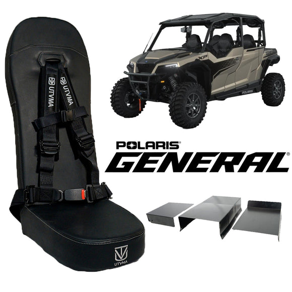 General 4 Rear Bump Seat w Console Delete Kit (2016-2025)
