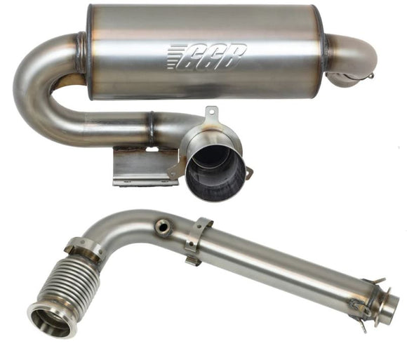 GGB 2017-2023 Can-Am Maverick X3 Turbo / Max X3 Turbo Trail Muffler and Bypass Pipe