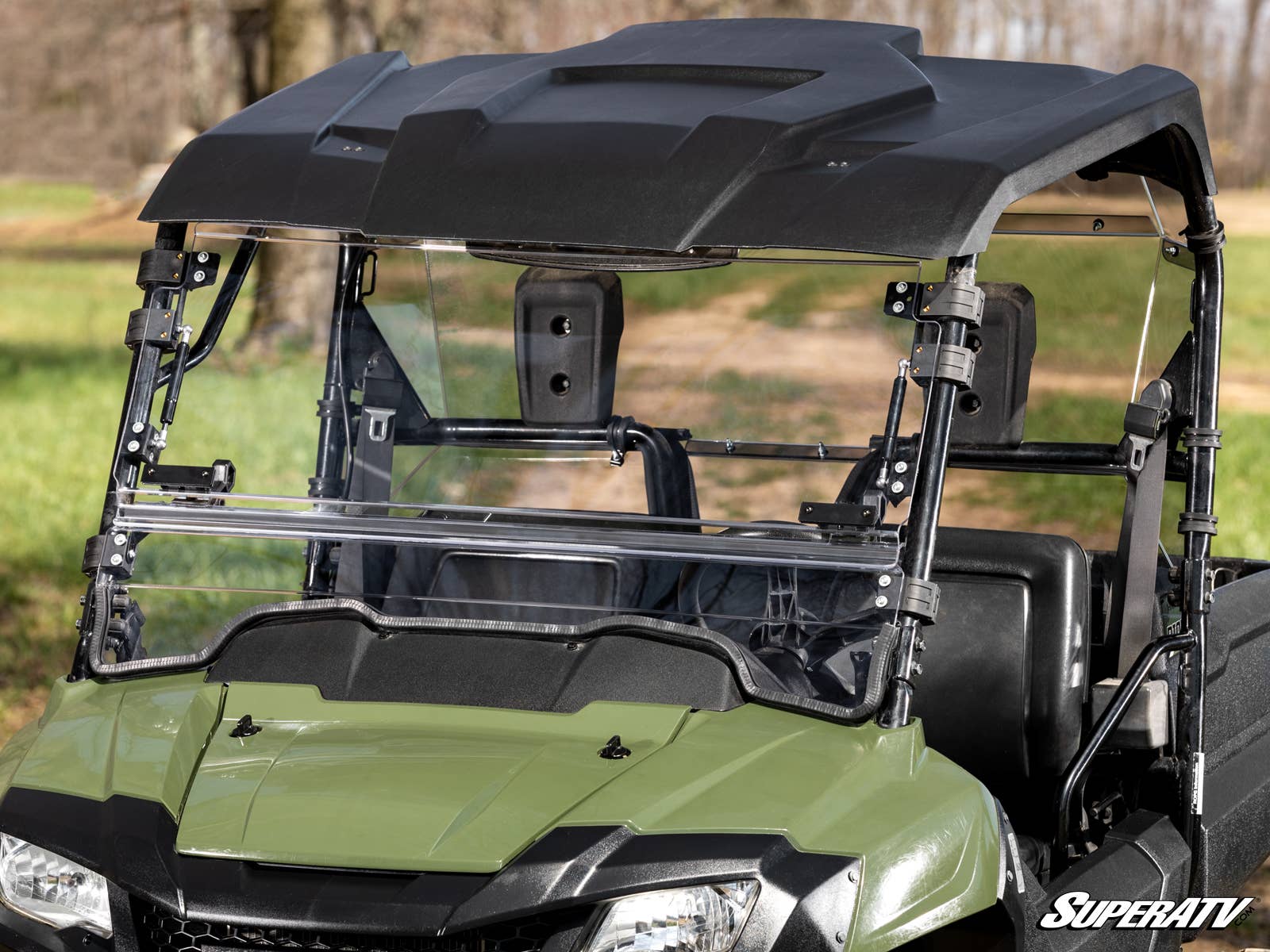 SuperATV Honda Pioneer 1000 Full Windshield-2745 SuperATV Honda Pioneer 1000 Full Windshield-2745
