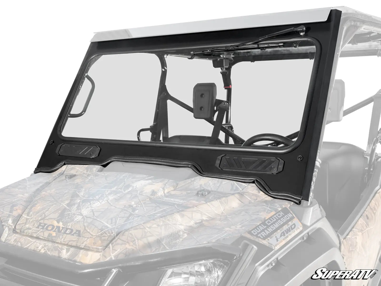 Manual Wiper Kit For Hard Coated Or Glass Windshields - Spike Powersports