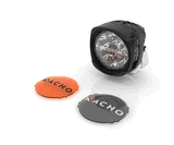 NACHO Quatro Flood Beam Pattern - Ideal For Lower Speed Driving With Low And High Power - Size 4" - Pair