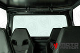 Rear Glass Window/Windshield for Can-Am Commander and Maverick Trail/Sport by Moto Armor