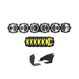 KC Polaris RZR Pro R Light Bar Kit - 39" Pro6 Gravity® LED Light Bar - 6-Light