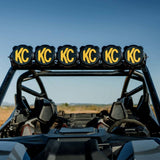 KC Polaris RZR Pro R Light Bar Kit - 39" Pro6 Gravity® LED Light Bar - 6-Light
