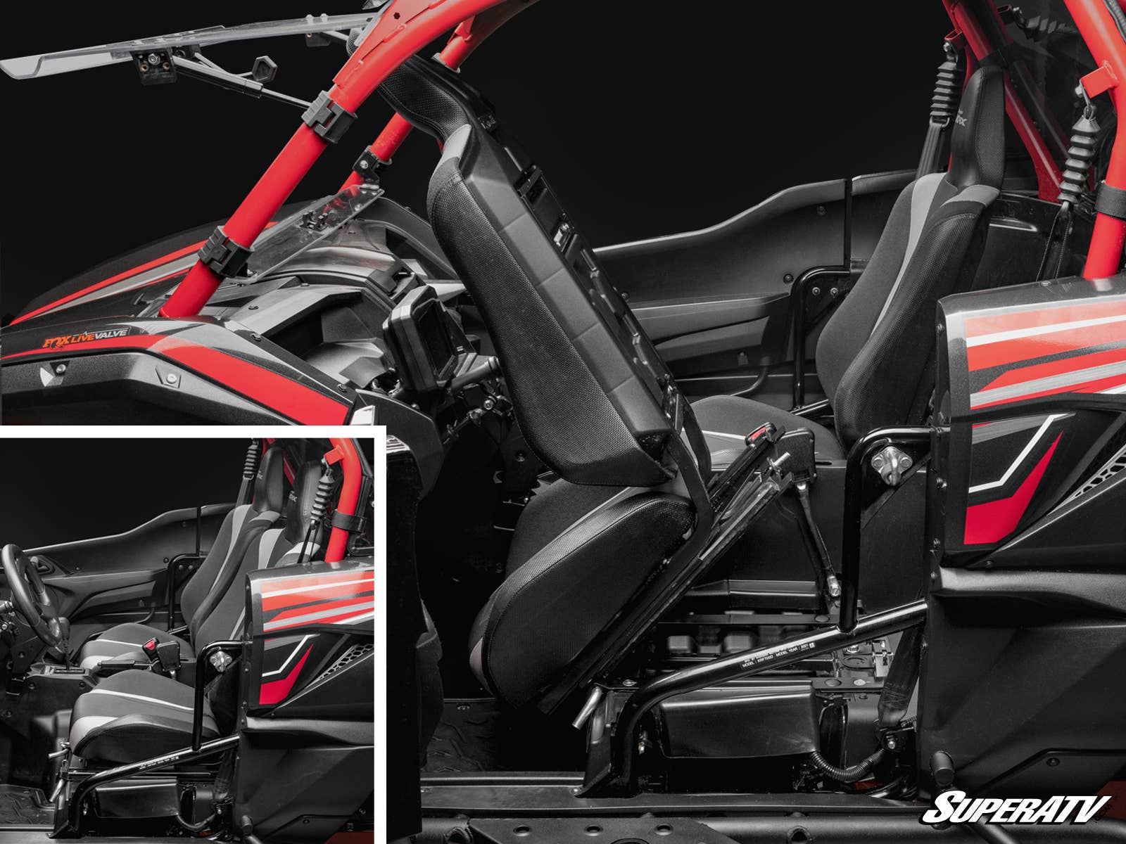 KAWASAKI TERYX KRX 1000 FLIP-UP SEAT BASE - By SuperATV – Pro UTV