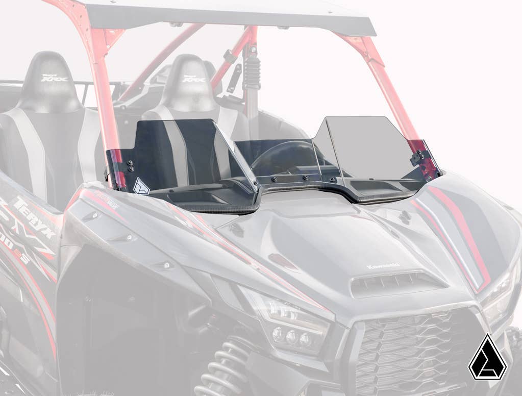 ASSAULT INDUSTRIES KAWASAKI TERYX KRX 1000 HALF WINDSHIELD – Pro
