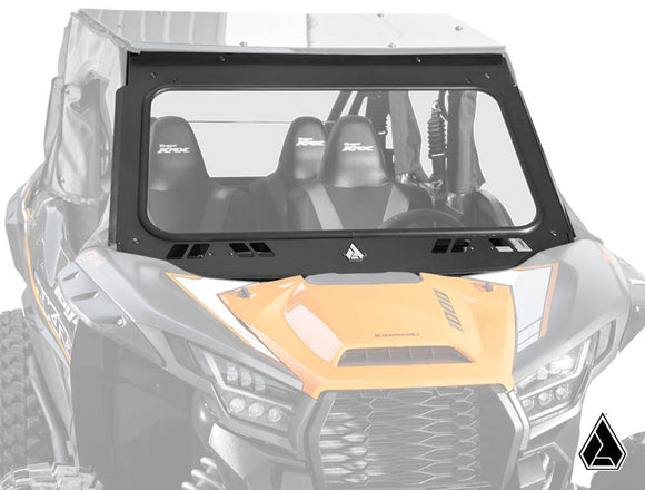 ASSAULT INDUSTRIES KAWASAKI TERYX KRX 1000 GLASS WINDSHIELD