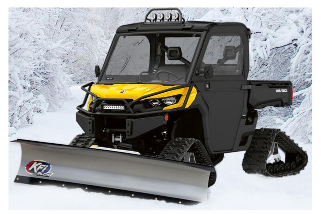 KFI Products Winch Mount For Polaris Ranger (2009-2013 Models) - 105275 Front Mount Plate Compatible With Many Winches