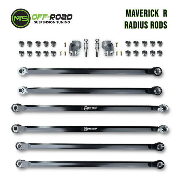 MTS OFF-ROAD CAN-AM MAVERICK R RADIUS RODS – Pro UTV Parts