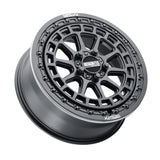 Metal FX 17 Outlaw R Beadlock | Satin Black Contrast Cut 5 Lug Wheel