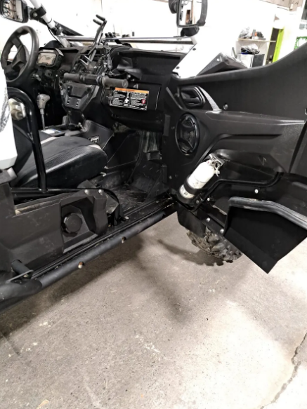 McNasty KRX 1000 GAS DOOR COVER DOOR EXTENSION FOR THE KAWASAKI