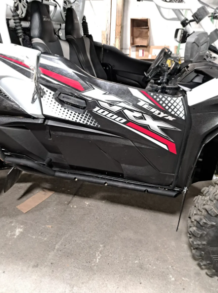 McNasty KRX 1000 GAS DOOR COVER DOOR EXTENSION FOR THE KAWASAKI