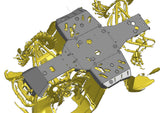 CF Moto C Force 400 / 500  GEN2 Plastic Central Skid Plate