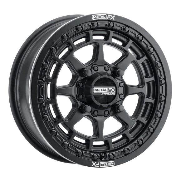 Metal FX OUTLAW BEADLOCK | SATIN BLACK Beadlock Wheels