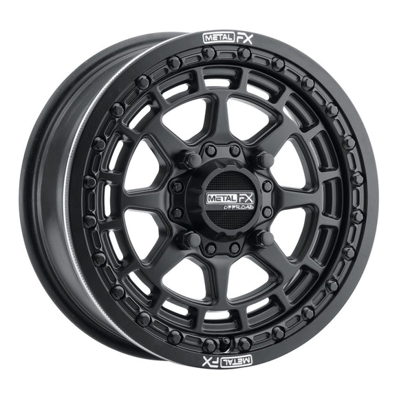 Metal FX 17” OUTLAW BEADLOCK | SATIN BLACK Beadlock Wheels