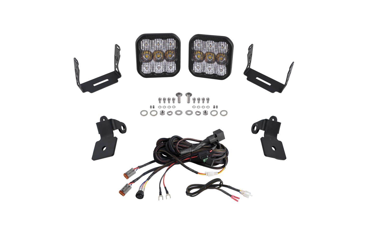 Diode Dynamics Stage Series A-Pillar Pod Kit For 2020-2023 Polaris RZR Pro UTV Parts Diode Dynamics Stage Series A-Pillar Pod Kit For 2020-2023 Polaris RZR Pro UTV Parts