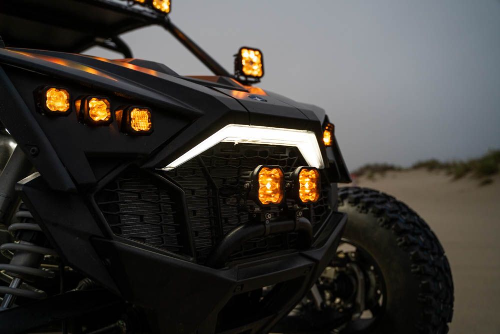 Diode Dynamics SS3 Bumper LED Pod Light Kit For 2020-2023 Polaris